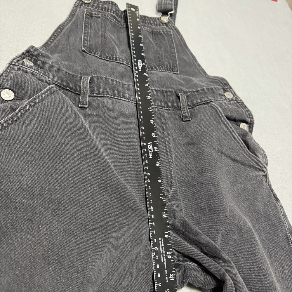 Levi's Premium Black Denim Overalls Women's Adjustable Strap Grunge Y2K Size S - Picture 10 of 16
